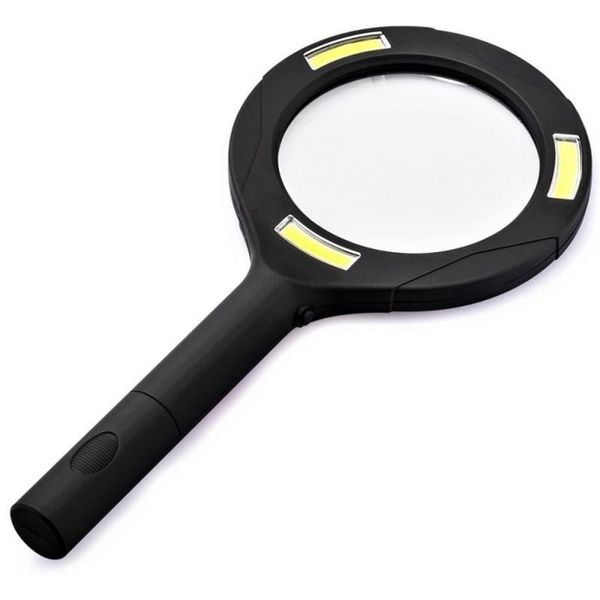 Magnifying Glass-3x With 3 COB Led Light-250Lumens