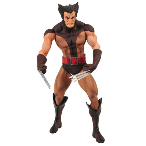Brown Wolverine Unmasked Marvel Select Figure