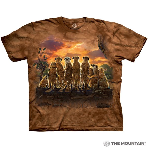 Meerkat Family Tee - The Mountain