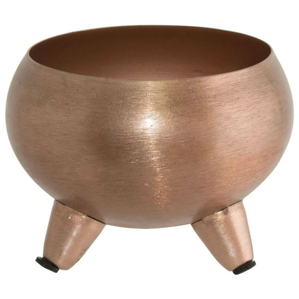 9cm Rose Gold Tripod Votive - GTL39U1