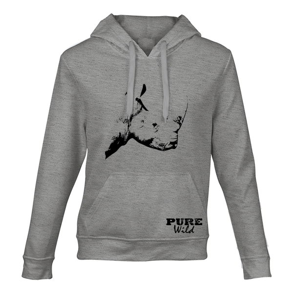 Rhino Head Hooded Sweatshirt for Men and Women