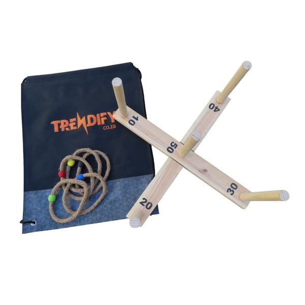 Trendify Quoits (Ring Toss) Wooden Game