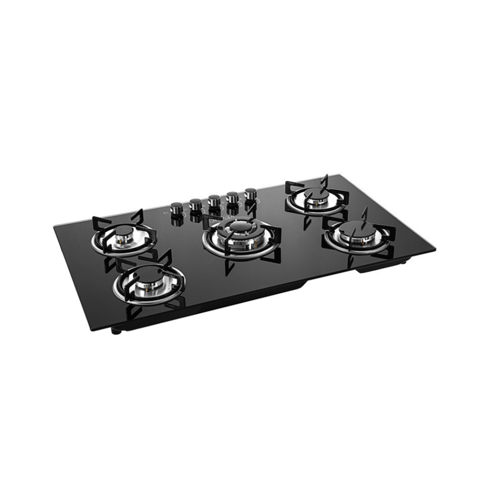 5 burner flat top stove