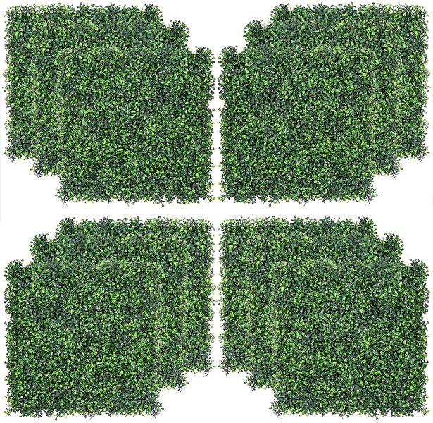 HouzeComfort Premium Artificial Instant Hedge Wall Foliage Planter Panels