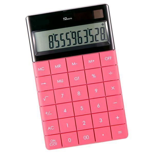 Multifunctional 12 Digits Dual Power Business, School,Office Calculators
