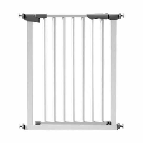 Baby Gate Stair Gates for Dogs (Color : White, Size : 77-84cm)