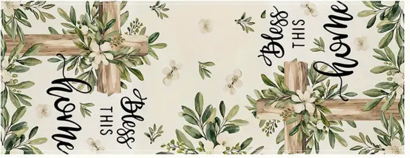 Bless This Home Tablerunner - 183 x 33cm