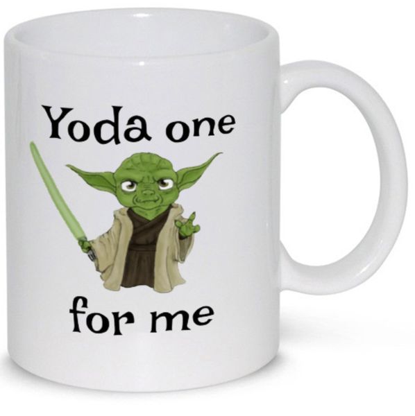 Yoda One For Me Star Wars Coffee Mug (11 Oz Normal Size)