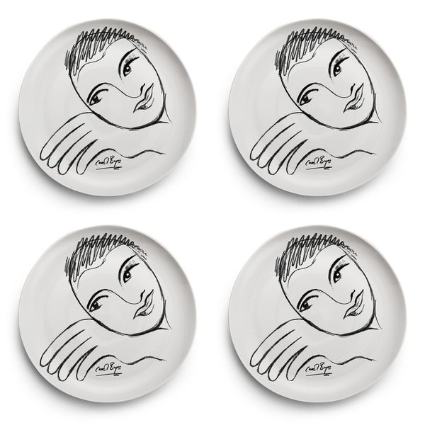 Carrol Boyes - Side Plate - Set of 4 - Let's Face It
