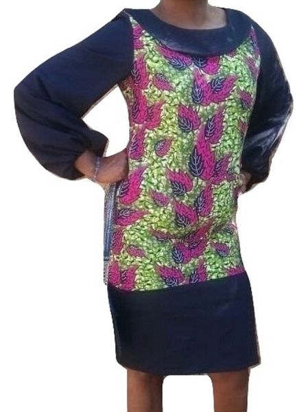 Ladies Navy Blue Lummiee Dress
