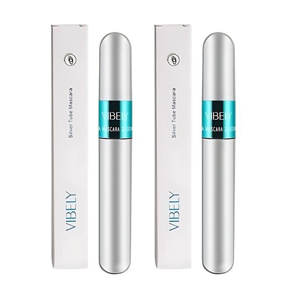 Vibely Silver Tube Mascara 2-in-1