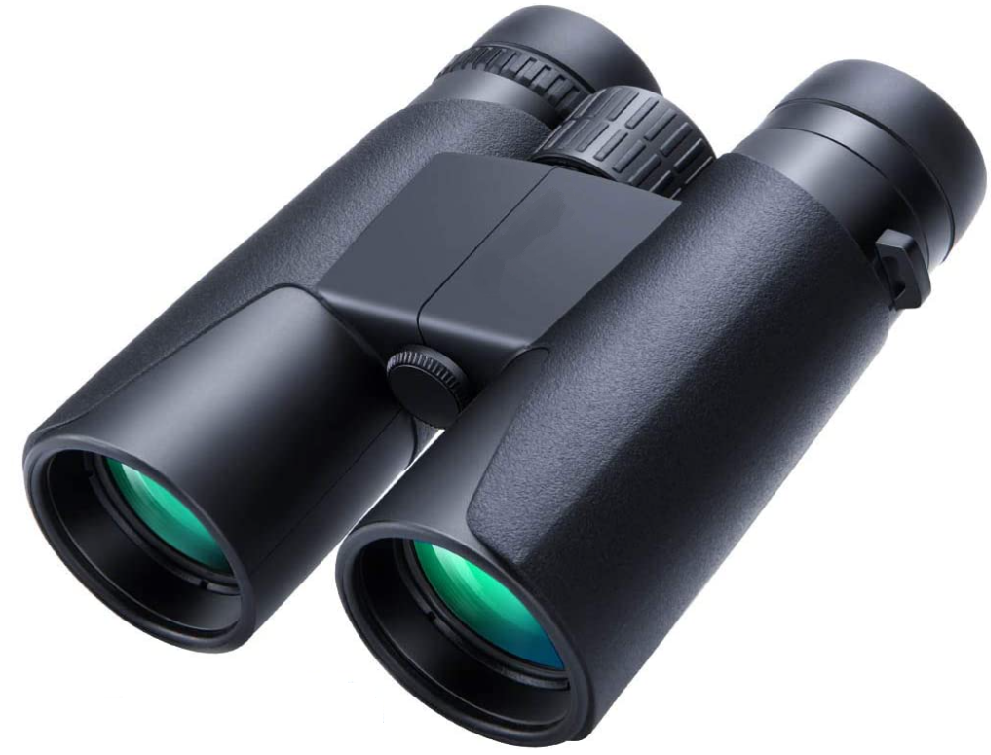 12x42 BAK4 Prism Compact Binoculars with Phone Adapter Shop Today
