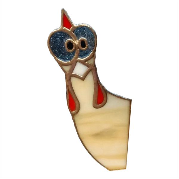 Funny Window Corner Decor - Peeping Rooster Rooster Yard Decor B