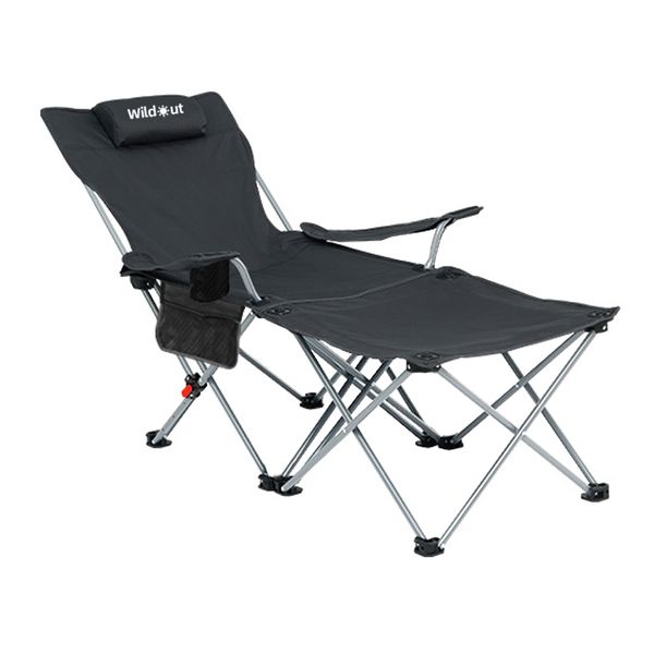 Wildout Foldable Multi-purpose Adjustable Recliner Camping Chair