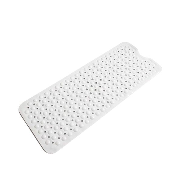 PVC Rectangular Bath Mat Waterproof Bathroom Durable Secure