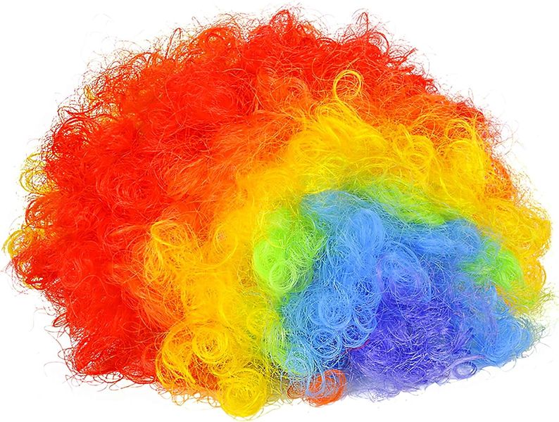Clown Wig Hair Costume Accessory for Halloween
