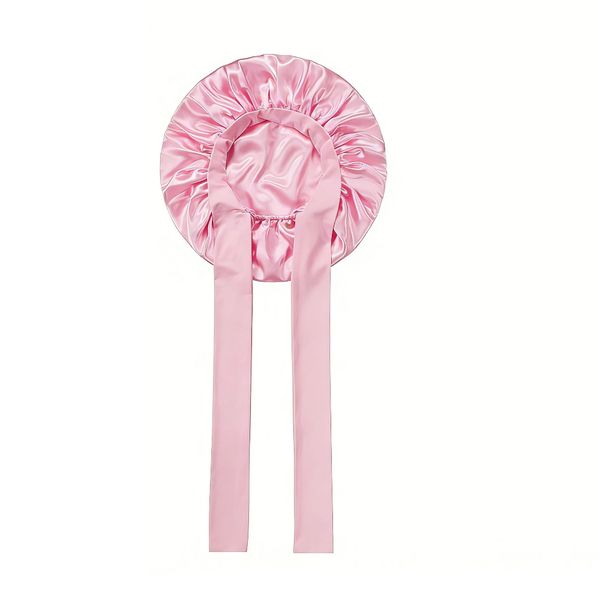 Soft Silk Sleep Cap Ideal For Protecting Curls, Braids Natural Hair