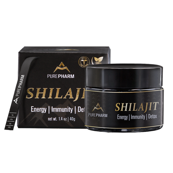 Pure Himalayan Shilajit Resin (100-Day Supply)
