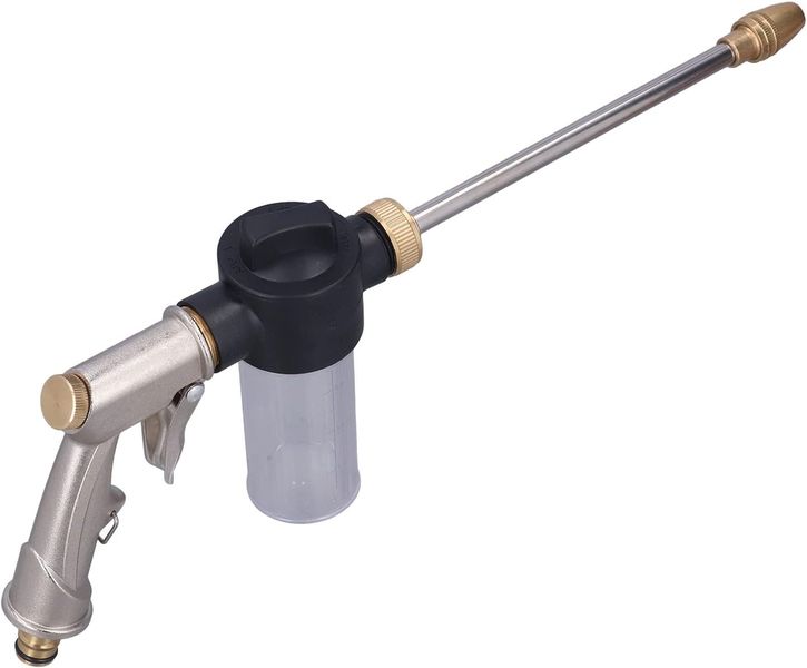 High Pressure Water Gun, Garden Hose Wand Nozzle Sprayer Cleaning Tool
