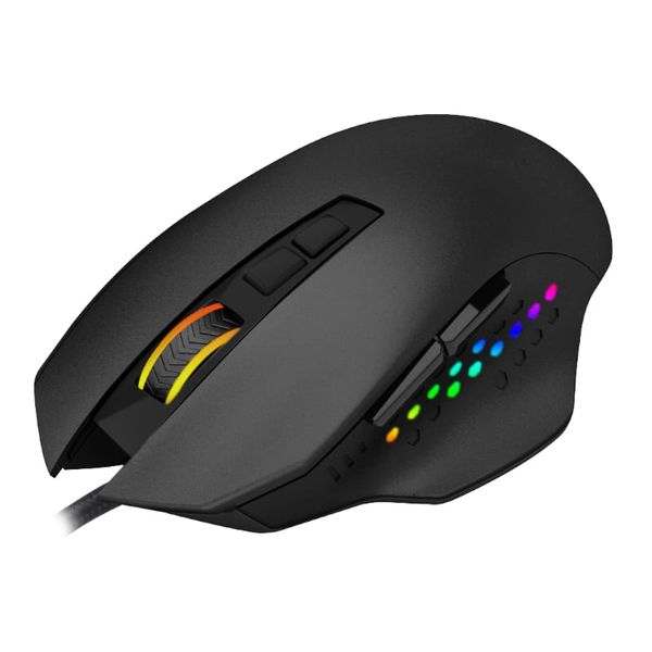 T-Dagger Captain 8000DPI 8 Button RGB Backlit Gaming Mouse - Black