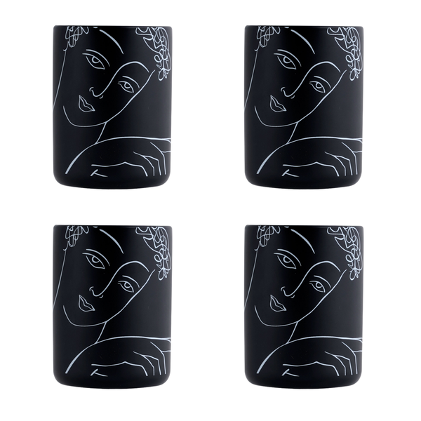 Carrol Boyes - Mug Set of 4 - Hey You