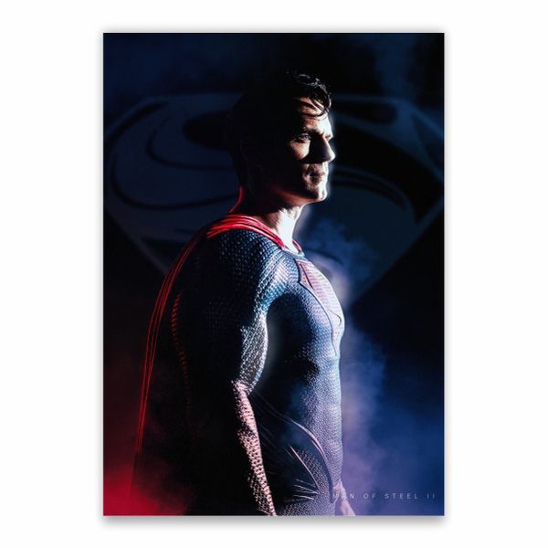 Man Of Steel Superman Poster - A1