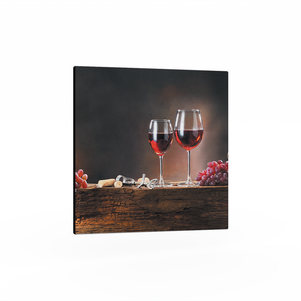 Red Wine, Grapes and Wine Openers Canvas Wall Art
