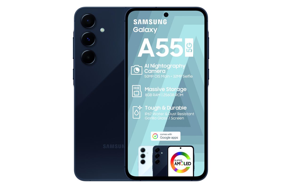 Samsung Galaxy A55 5G 256GB Dual Sim - Awesome Navy | Shop Today. Get ...