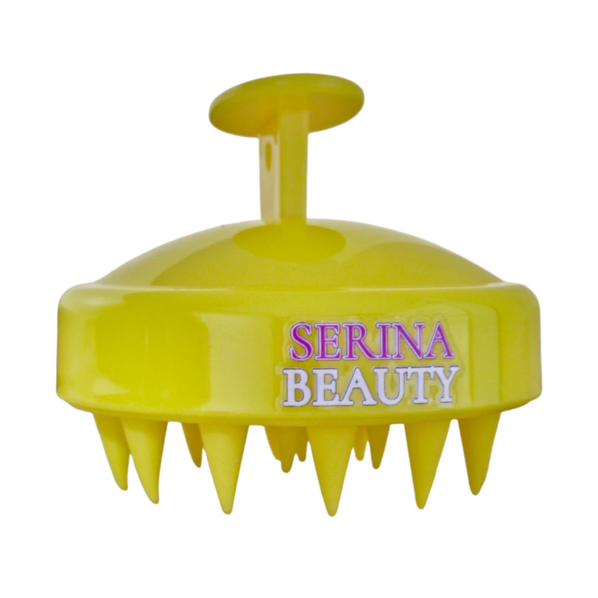 Serina Beauty Thick Soft Silicone Bristles Exfoliating Scalp Massage Brush
