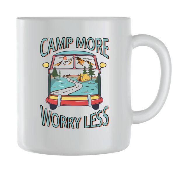 More Coffee Mugs for Men Women Trendy Outdoor Camping Graphic Cups Gift 165