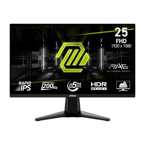 MSI MAG 255F E20 25 FHD 200Hz Rapid IPS Gaming Monitor