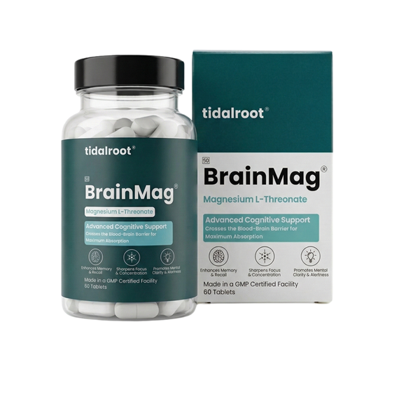 BrainMag Magnesium L-Threonate - 60 Tablets