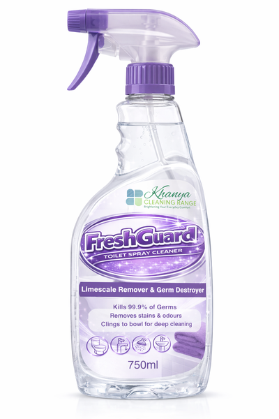 KHANYA FreshGuard Toilet spray - Limescale Remover &amp; Germ Destroyer