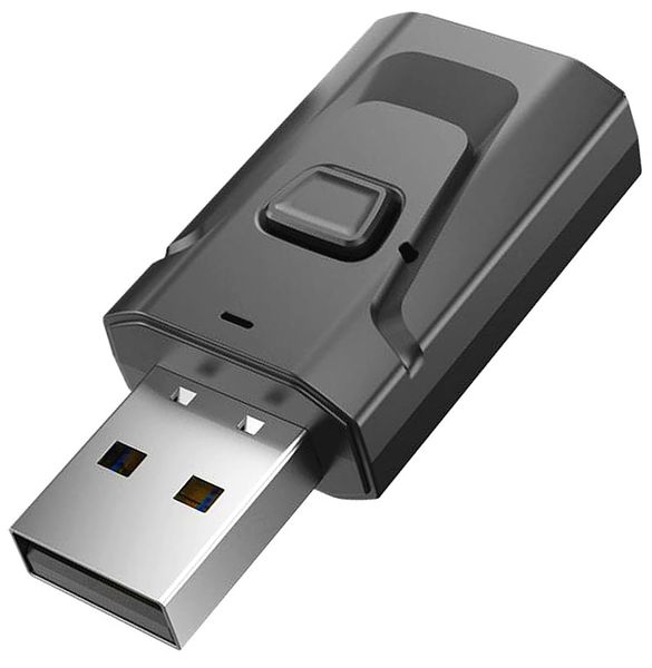 USB 5.0 Adapter 4-in-1 Wireless Stereo Audio Transmitter Receiver Adapter