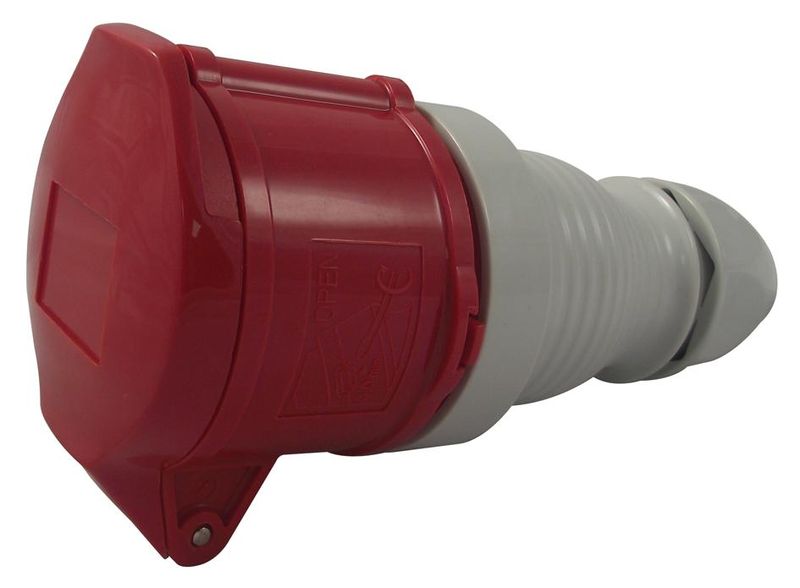 Walther (310) Pin &amp; Sleeve Connector, 16 A, 400 V, Cable Mount