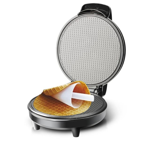 Electric Waffle Cone Maker Homemade Ice Cream Cone Baking Machine