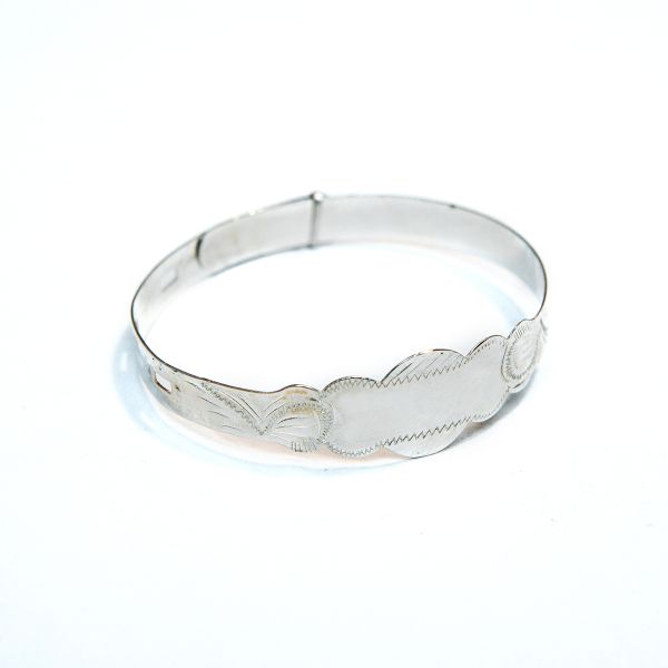 Broadway Jewellers - 925 Sterling Silver Adjustable Baby Bangle
