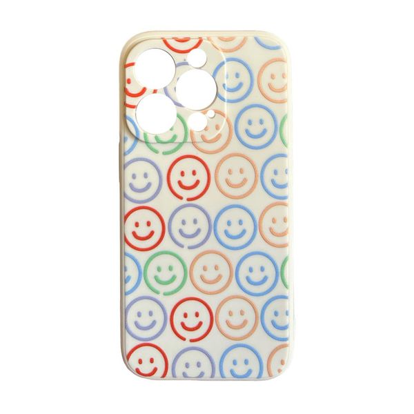 AMA Smile Pattern Silicon Case For iPhone 14 Pro