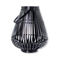 Woven Rattan Candle Holder Lantern