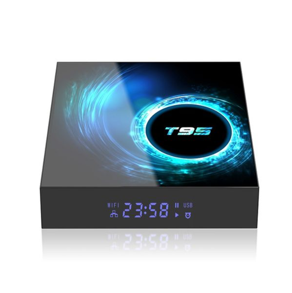 TV Box - Android 10 - 2 Go - 16Go - 2.4G / 5G Dual Band WIFI 3D 6K