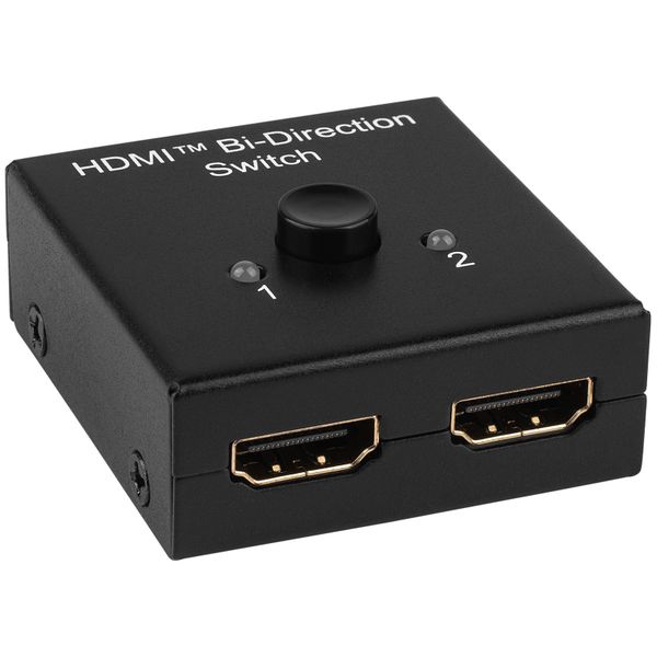 JB Luxx 2-Port Manual HDMI Bi-directional Switch