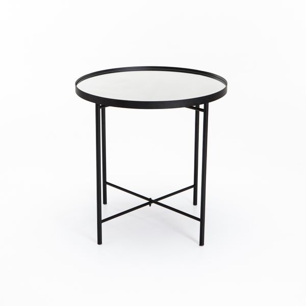 Side Table Metal Legs - Round - 51cm