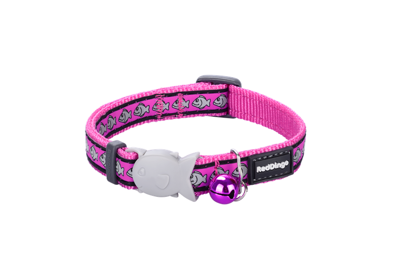 Red Dingo Reflective Cat Collar