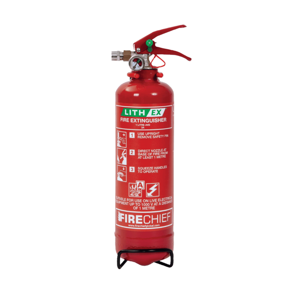 Lith-Ex Lithium Battery Fire Extinguisher - 2 Litre