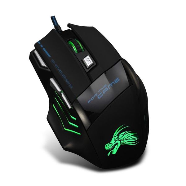 Wired Gaming Mouse With 1600DPI And Custom G-Key Function