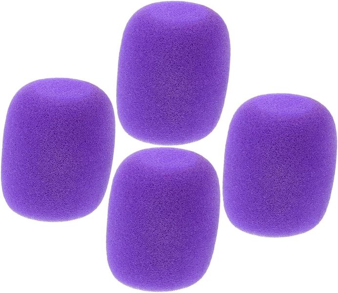 Thickened Microphone Windscreen Covers Non-slip Washable Sponge for Stage