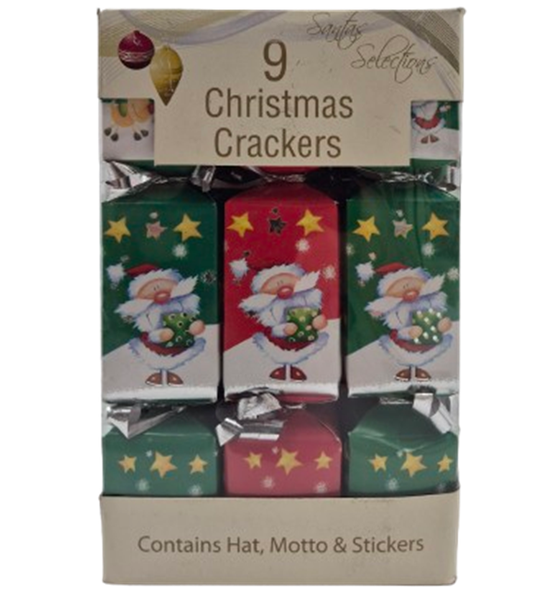 Xmas Crackers - Set of 9 - C28