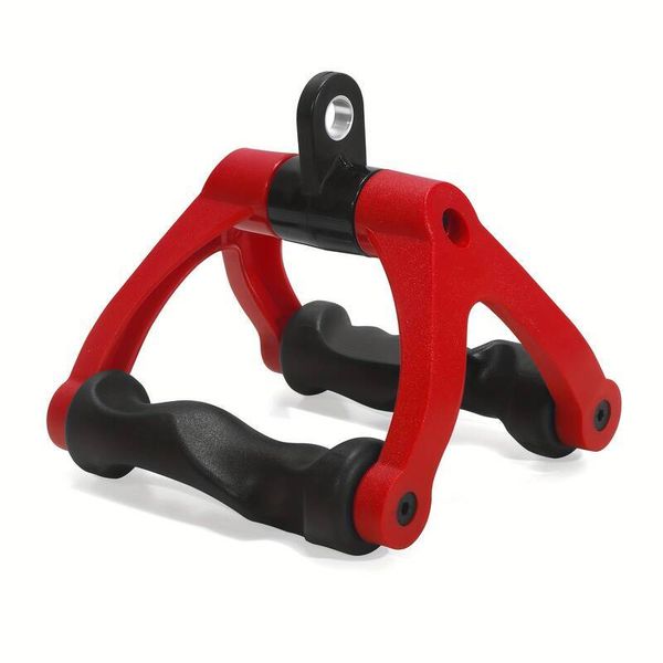 Ergonomic V-Grip Cable Machines Dual-D Design, TPE Material, Snug Fit -