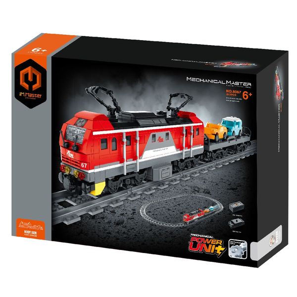iM.Master Electric locomotive Construction Set - 617 Pieces