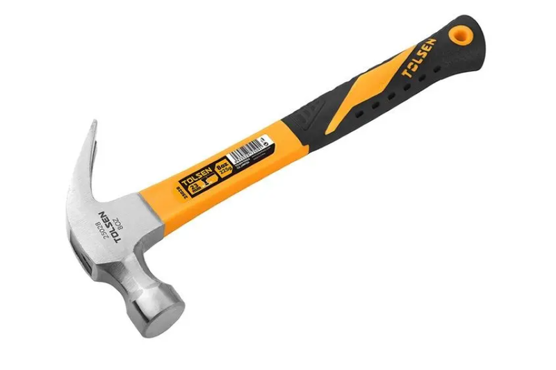 Claw Hammer, Fiberglass Handle, 450g